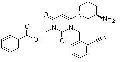 Alogliptin benzoate